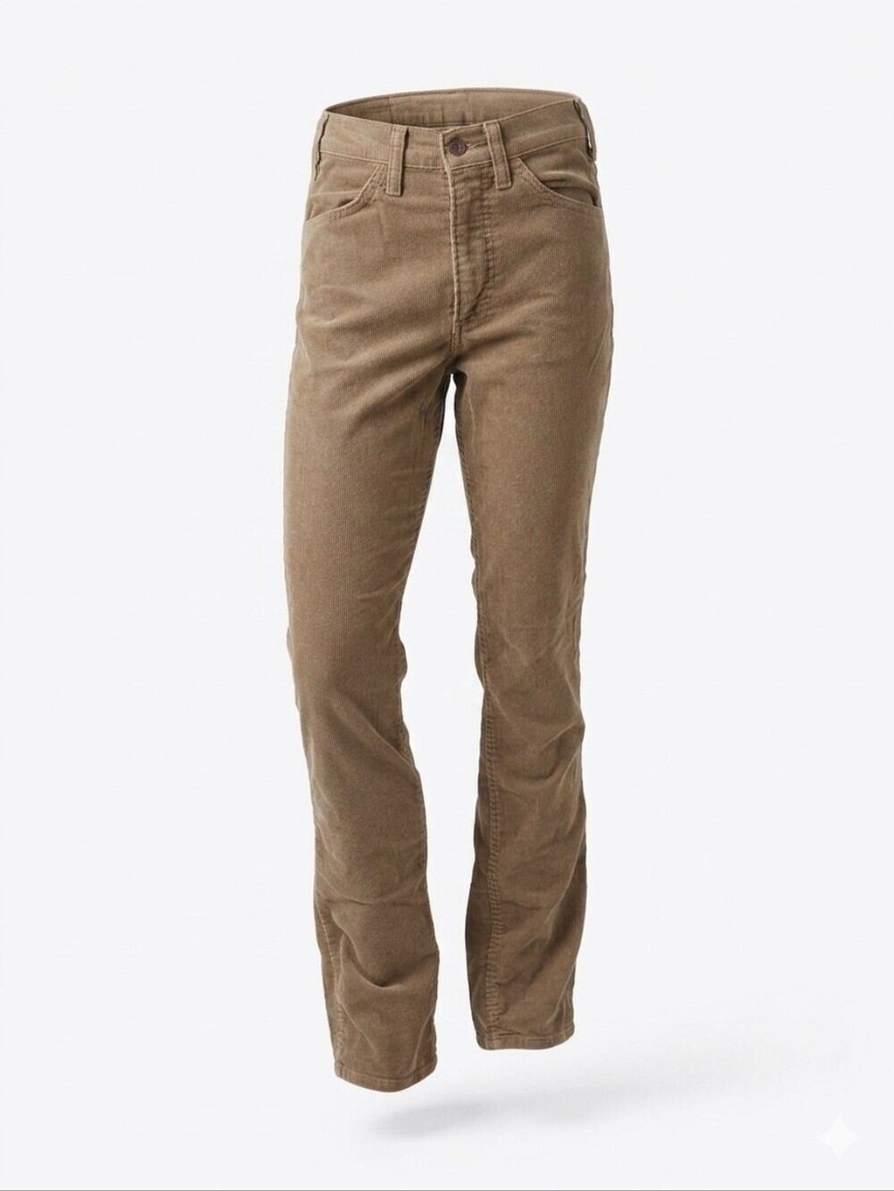 VTG 80s Levi's 519 White Tab Tan Corduroy Pants Mens 31x34